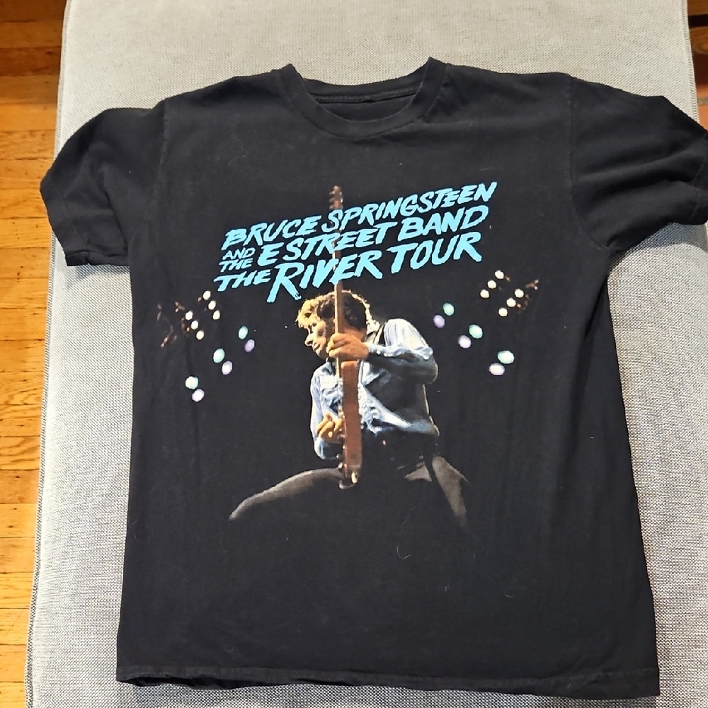 Bruce Springsteen River Tour Black T-Shirt